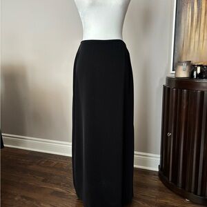Elegant Black Maxi Skirt